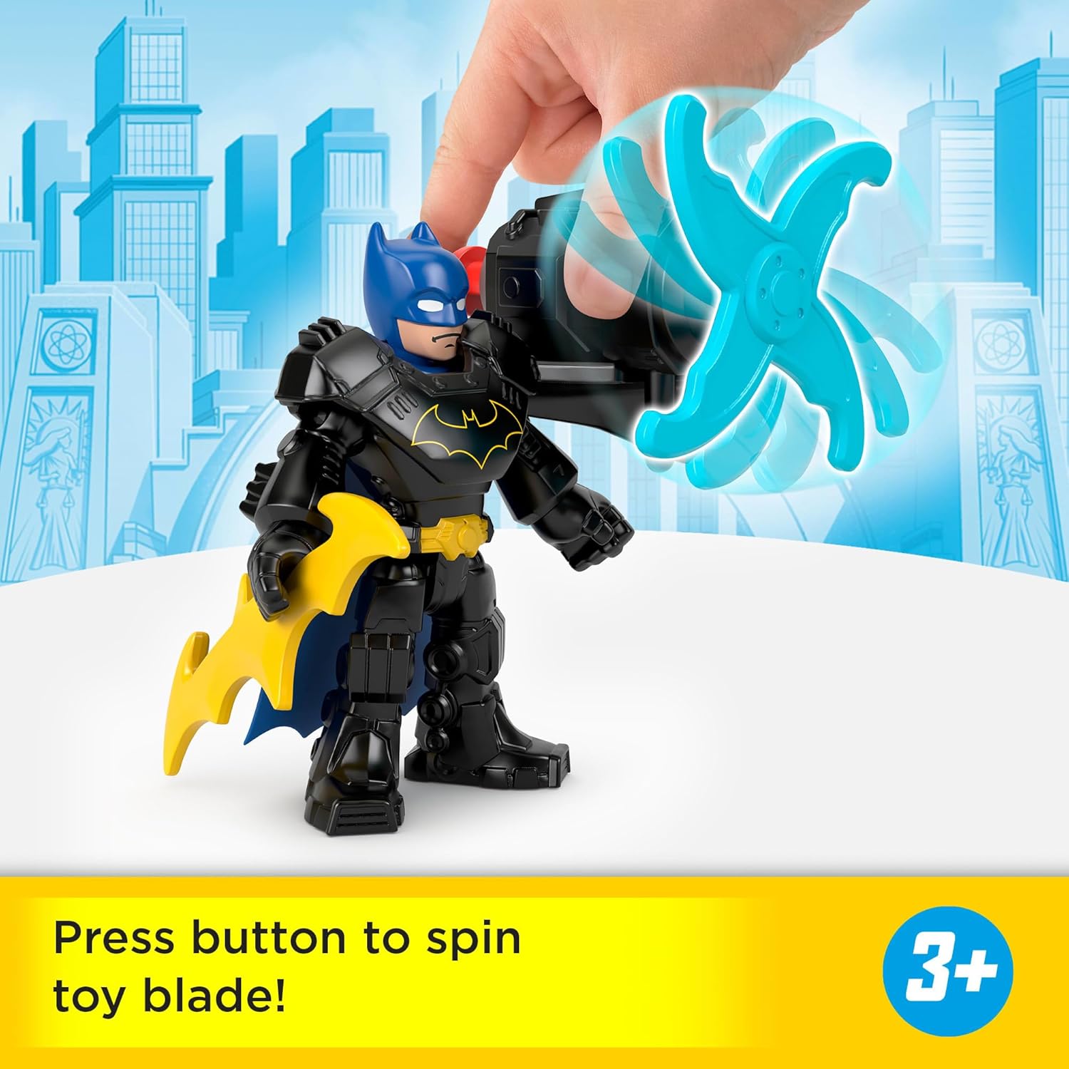 Fisher-Price Imaginext Dc: Batman Super Friends - Metal Force Figure (Jdk91)