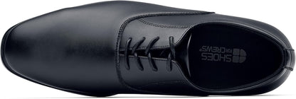 Shoes for Crews Ambassador II - Comfortable Work Shoes Made of Leather, Padded Insoles, Slip-Resistant Outsole, Classic Style for The Office, OB SR - for Men Black