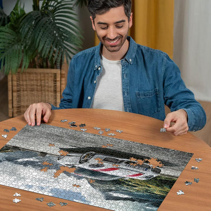 Ravensburger 12000691 - Porsche 911R - 1000 pieces jigsaw puzzle – Puzzle for adults and kids age 14 years up, gift for Porsche fans