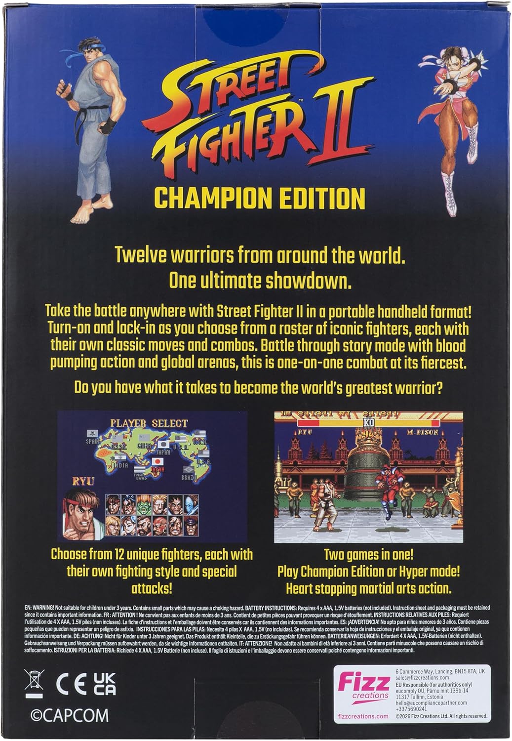 Street Dogs - Street Fighter Ii - Colour Handheld