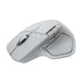 Logitech MX Master 4, ergonomische draadloze muis met geavanceerde haptische feedback, ultrasnel scrollen, opladen via USB-C, Bluetooth, Windows, macOS – Lichtgrijs
