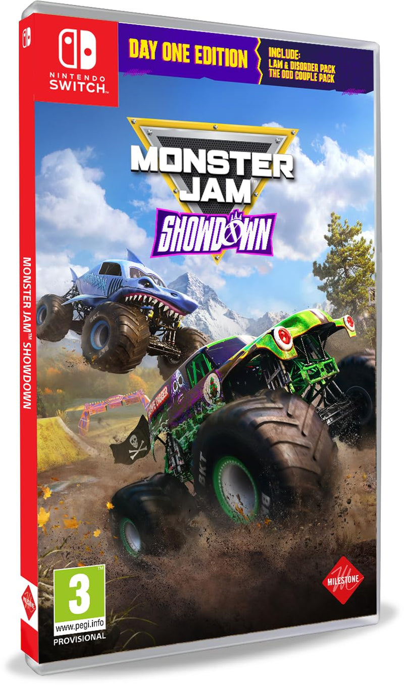 Monster Jam Showdown (Italian Box - Multi Lang In Game) /Switch