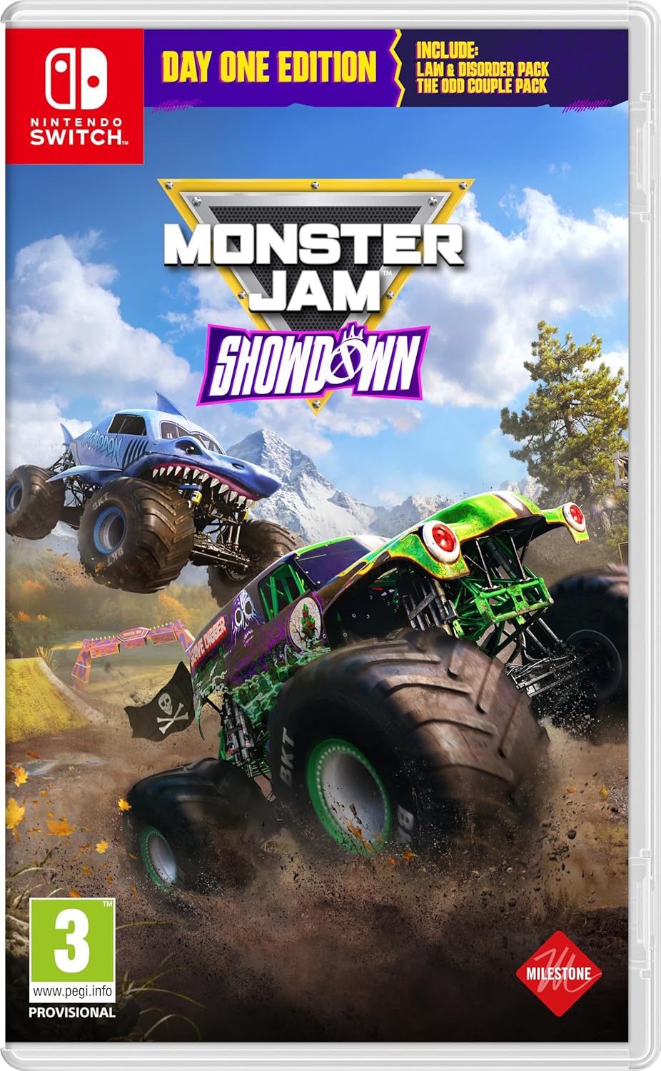Monster Jam Showdown (Italian Box - Multi Lang In Game) /Switch