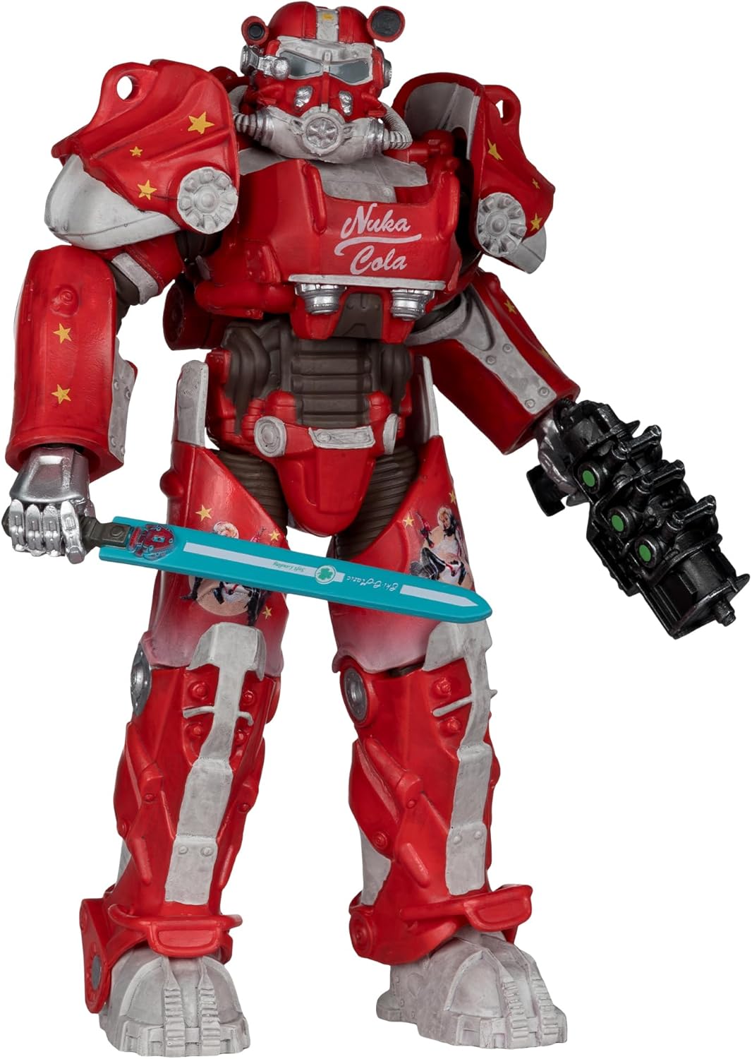 McFarlane -Elite 7 Fallout 76 - Nuka Cola T-60 Gold Edition