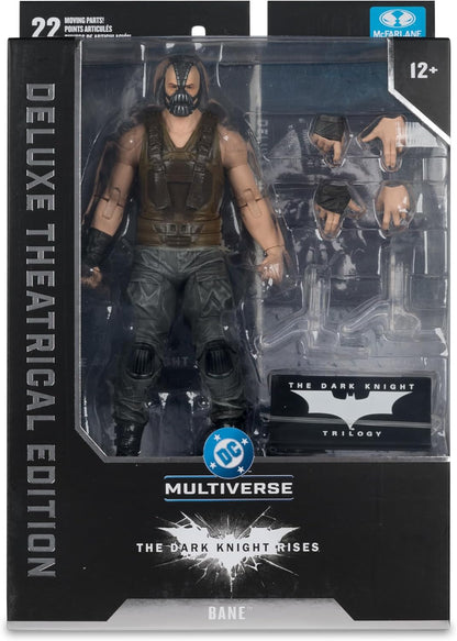 McFarlane DC Multiverse Bane (The Dark Knight Rises) 7in Action Figure (Deluxe Theatrical Edition) Toys