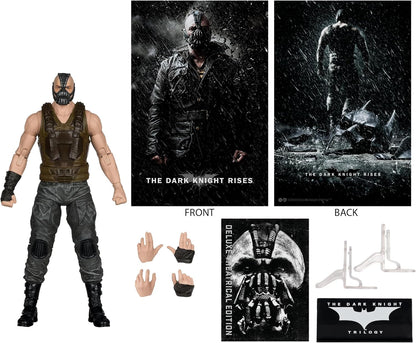 McFarlane DC Multiverse Bane (The Dark Knight Rises) 7in Action Figure (Deluxe Theatrical Edition) Toys