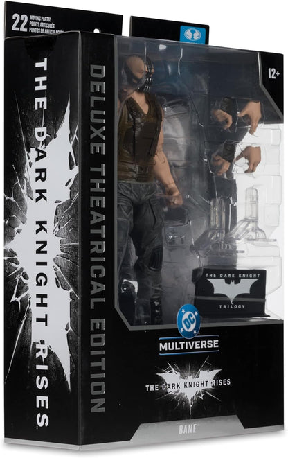 McFarlane DC Multiverse Bane (The Dark Knight Rises) 7in Action Figure (Deluxe Theatrical Edition) Toys
