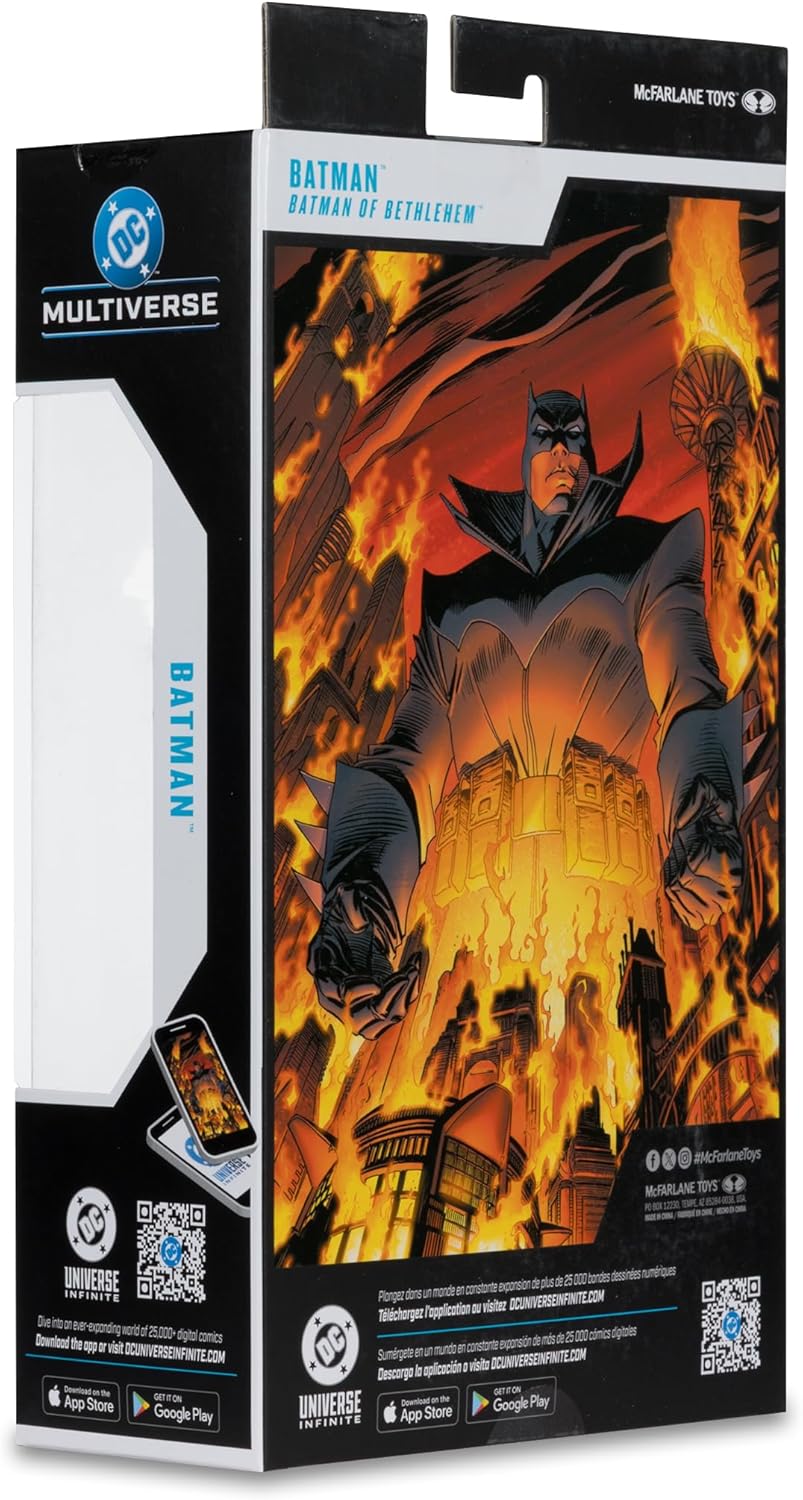 McFarlane DC Multiverse Batman (Batman of Bethlehem) 7in Action Figure Toys