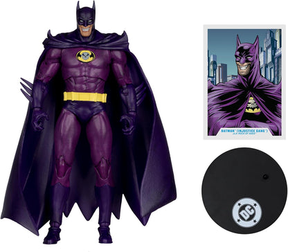 DC Multiverse Action Figure Batman (Injustice Gang) (JLA: Rock of Ages) (Red Platinum Edtion) 18 cm