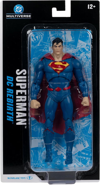 McFarlane DC Multiverse Superman (DC Rebirth) 7in Action Figure Toys (Blister Card