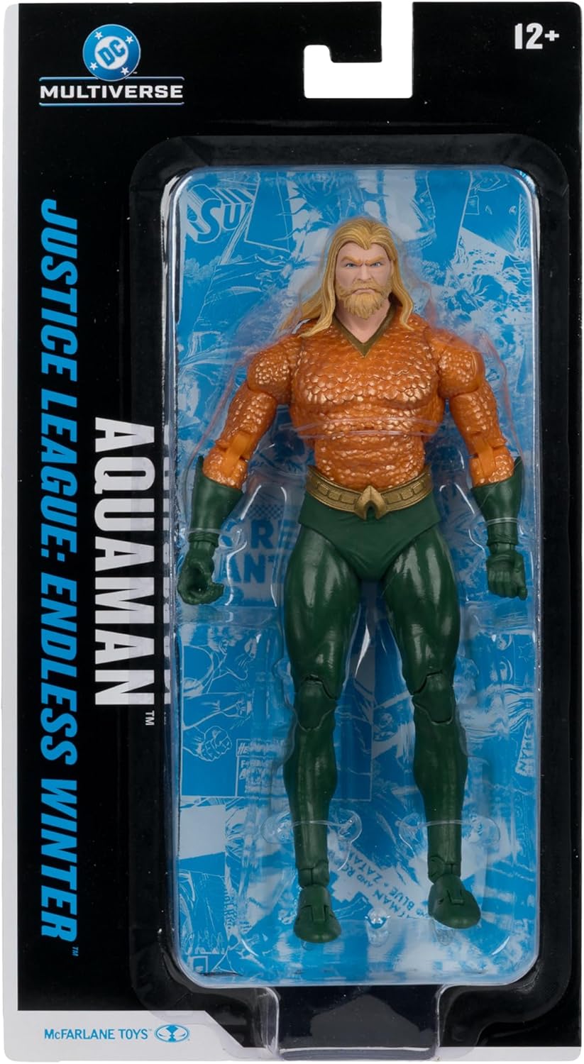 McFarlane DC Multiverse Aquaman (Endless Winter) 7in Action Figure Toys (Blister Card