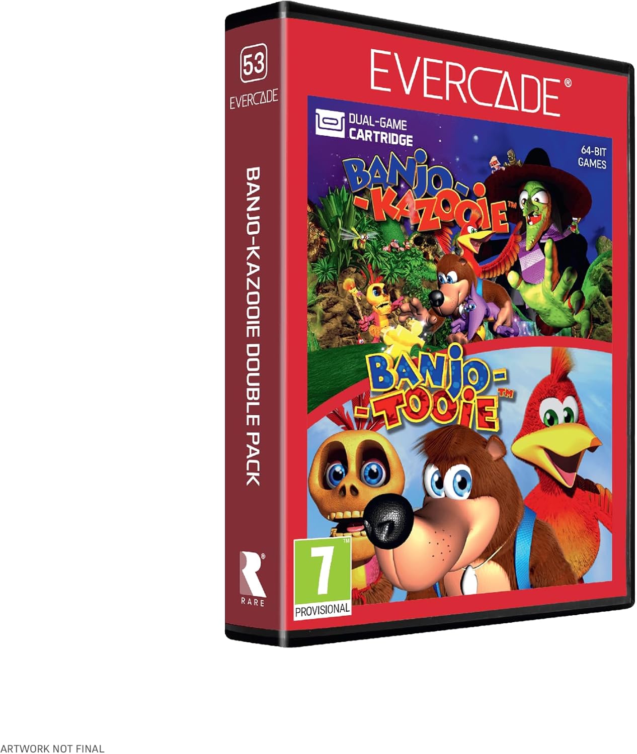 Evercade Nexus and Banjo-Kazooie Double Pack