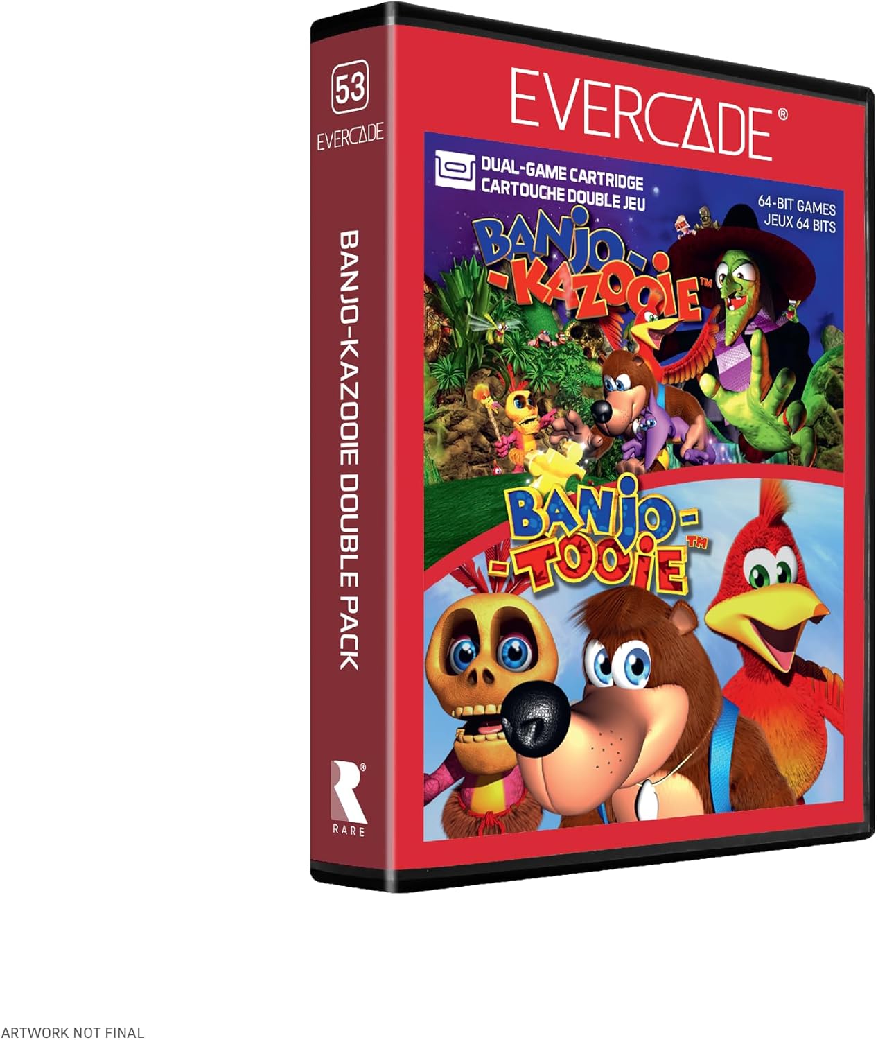 Evercade Nexus and Banjo-Kazooie Double Pack