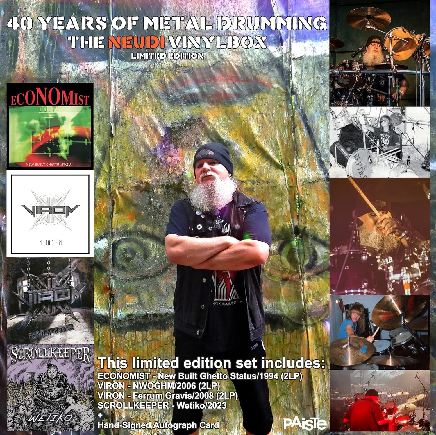 40 Years of Metal Drumming: The Neudi Vinyl Box