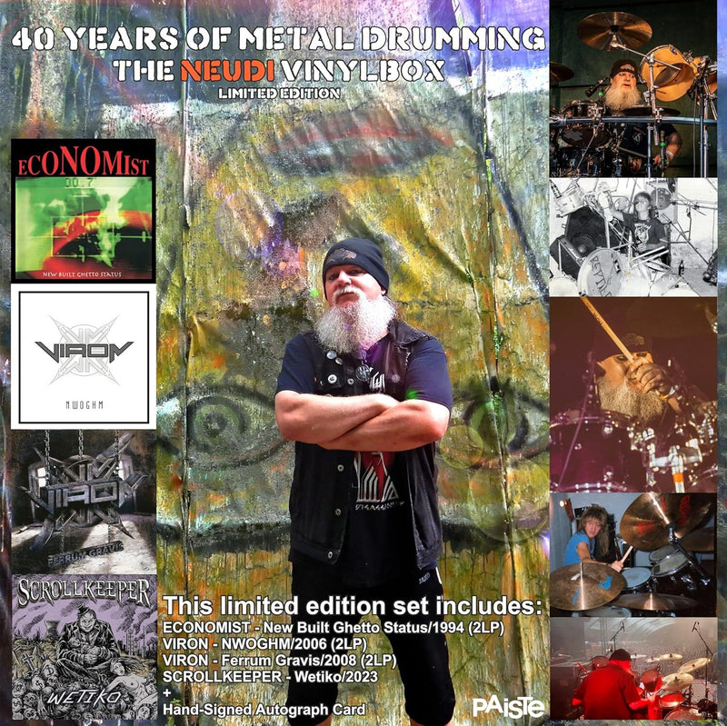 40 Years of Metal Drumming: The Neudi Vinyl Box
