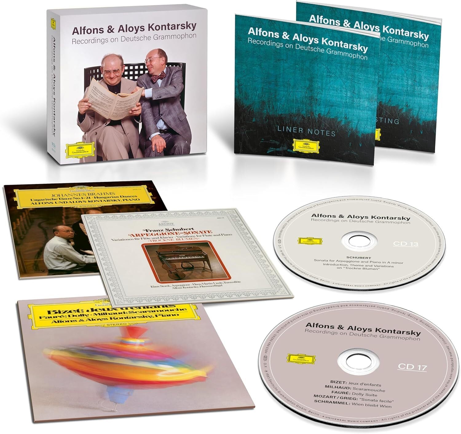 Alfons & Aloys Kontarsky: Recordings On Deutsche Grammophon
