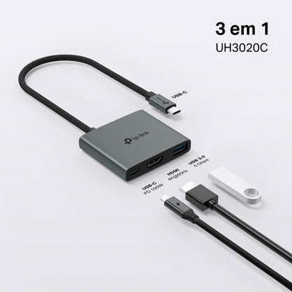 Usb Type-C 3-Port Hub