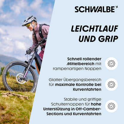 Schwalbe Wicked Will Performance Line Folding Tyre, 57-584 (27.5 x 2.25 Inches)