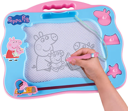 Peppa Pig Travel Magnetic Scribbler, PreSchool Toys, Creative and Travel Toys