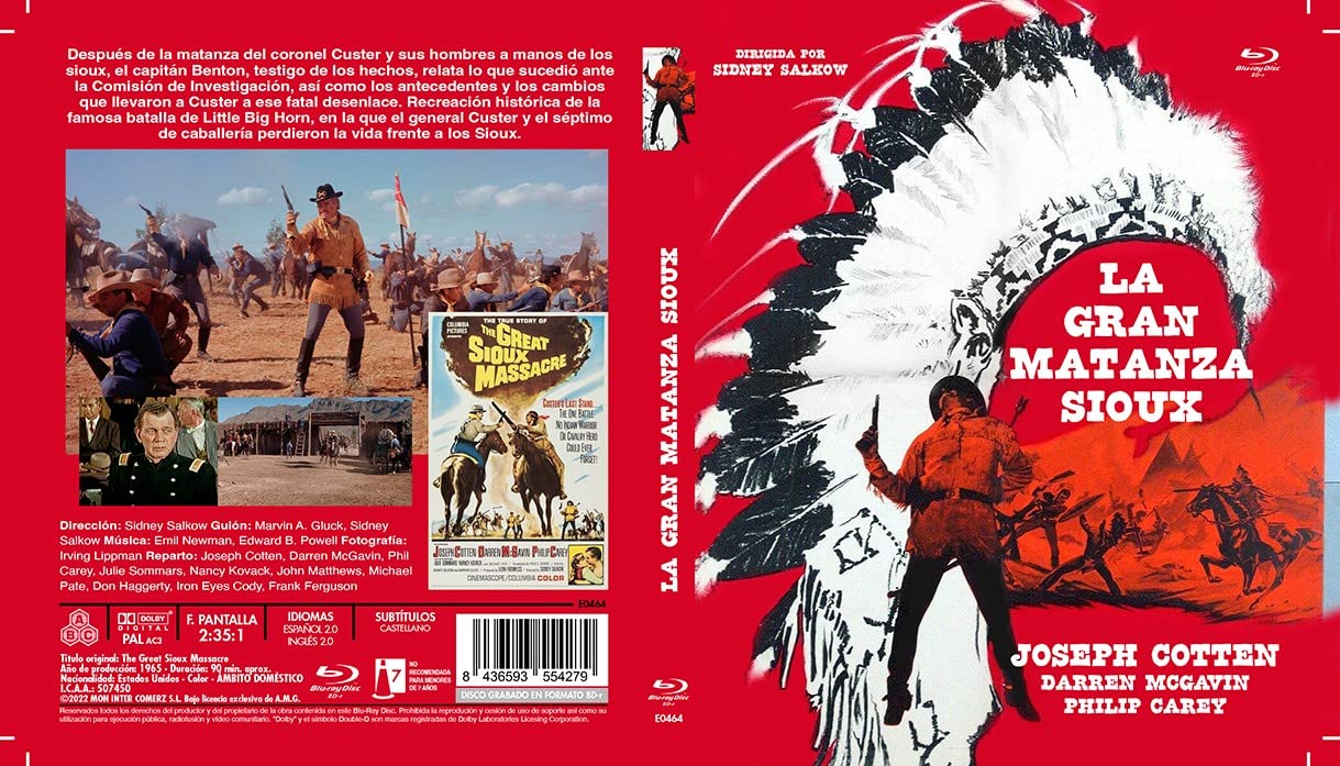 Il massacro dei Sioux / The Great Sioux Massacre (1965)  (Blu-Ray