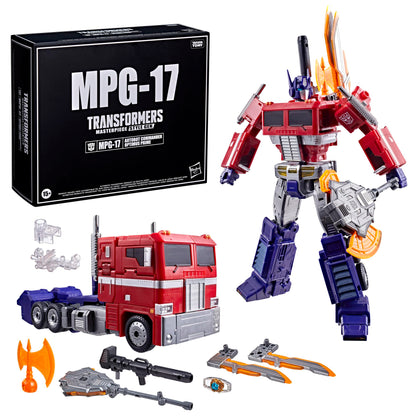 Transformers Takara Tomy MPG-17 Optimus Prime Style Generation Adult Collectible Action Figure, 15+