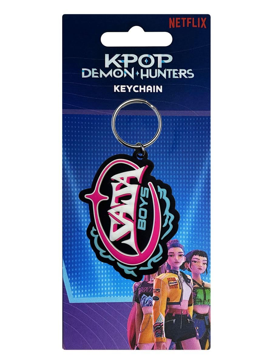 Pyramid International K-Pop Demon Hunters Saja Boys PVC Keychain