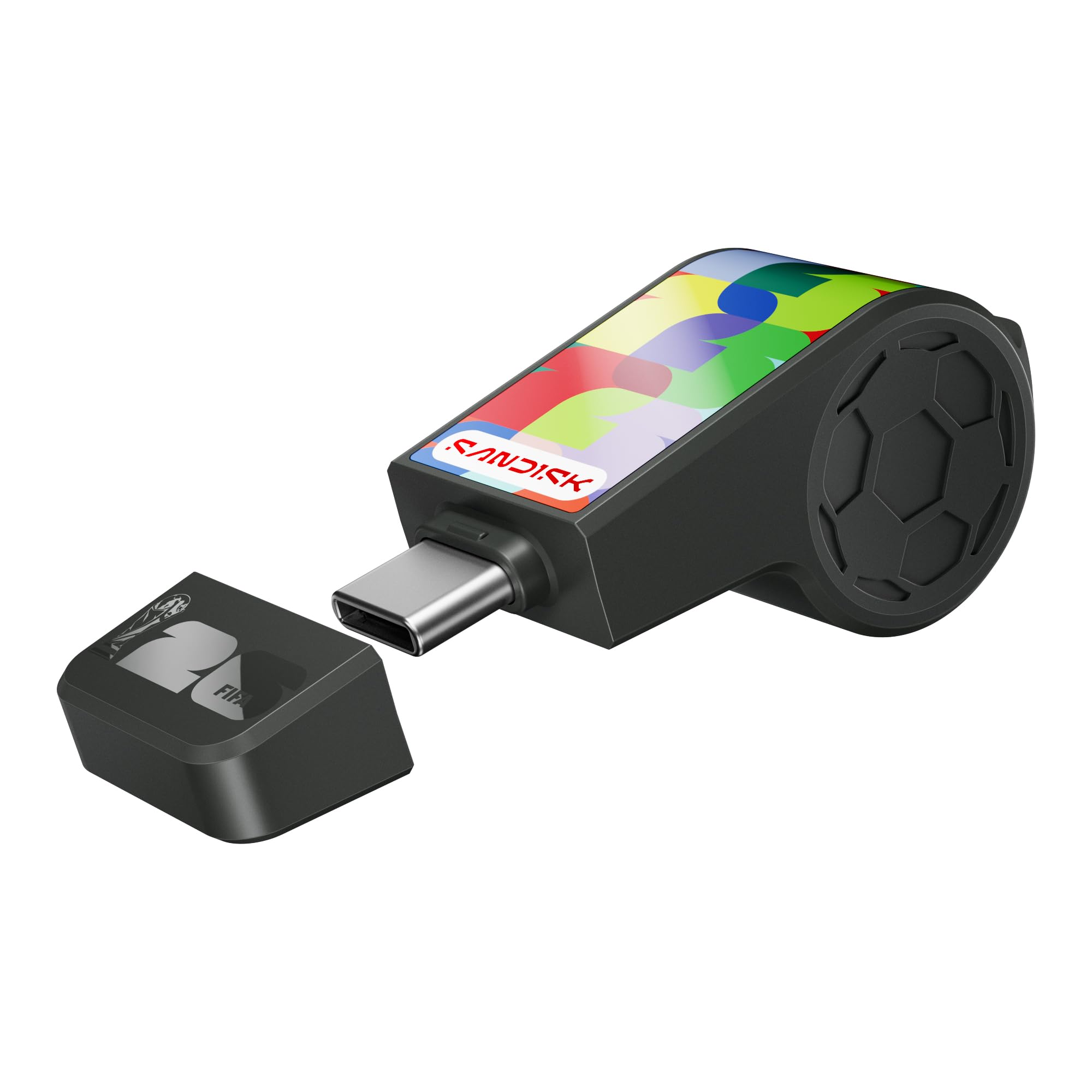 SANDISK USB-C Flash Drive FIFA World Cup 2026 Global Edition 64GB (up to 300MB/s transfer speeds, USB Type-C, USB 3.2 GEN 1, SANDISK Memory Zone App)