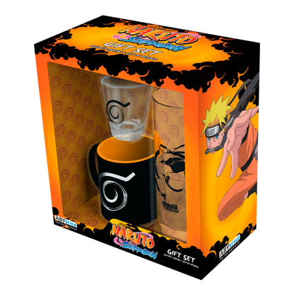 Naruto Shippuden - 3pc Drinkware Set