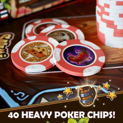 SAVANA Salami - Hilarious Bluff and Snack Party Game | Steal, Sizzle & Survive in The Tavern of Hook | 2–6 Players, Ages 8+, 15 Min Playtime | Family Game