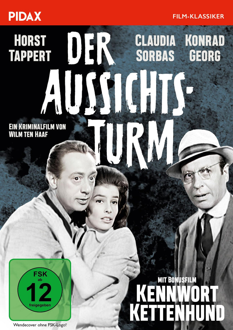 Der Aussichtsturm + Bonusfilm: KENNWORT KETTENHUND / Kriminalkomödie mit Horst Tappert und Konrad Georg + hochkarätiger Bonusfilm (Pidax Film-Klassiker
