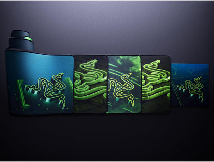Razer Goliathus Stealth - Gaming Mouse Pad (Micro Textured Weave, Ultra Slim 1.5 mm Thickness, Portable Gaming Mouse Mat, Anti-Slip Black Cloth) Black