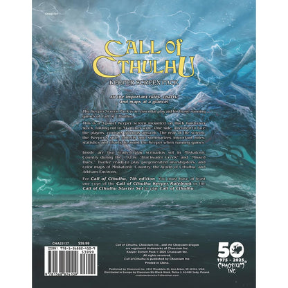 Call Of Cthulhu:  Chaosium`S 50Th Anniversary Slipcase Set - Hardcover (Vat Exempt)