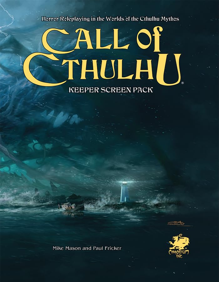 Call Of Cthulhu:  Chaosium`S 50Th Anniversary Slipcase Set - Hardcover (Vat Exempt)