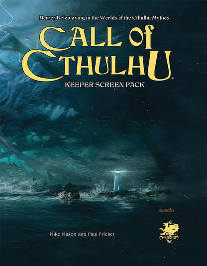 Call Of Cthulhu:  Chaosium`S 50Th Anniversary Slipcase Set - Hardcover (Vat Exempt)