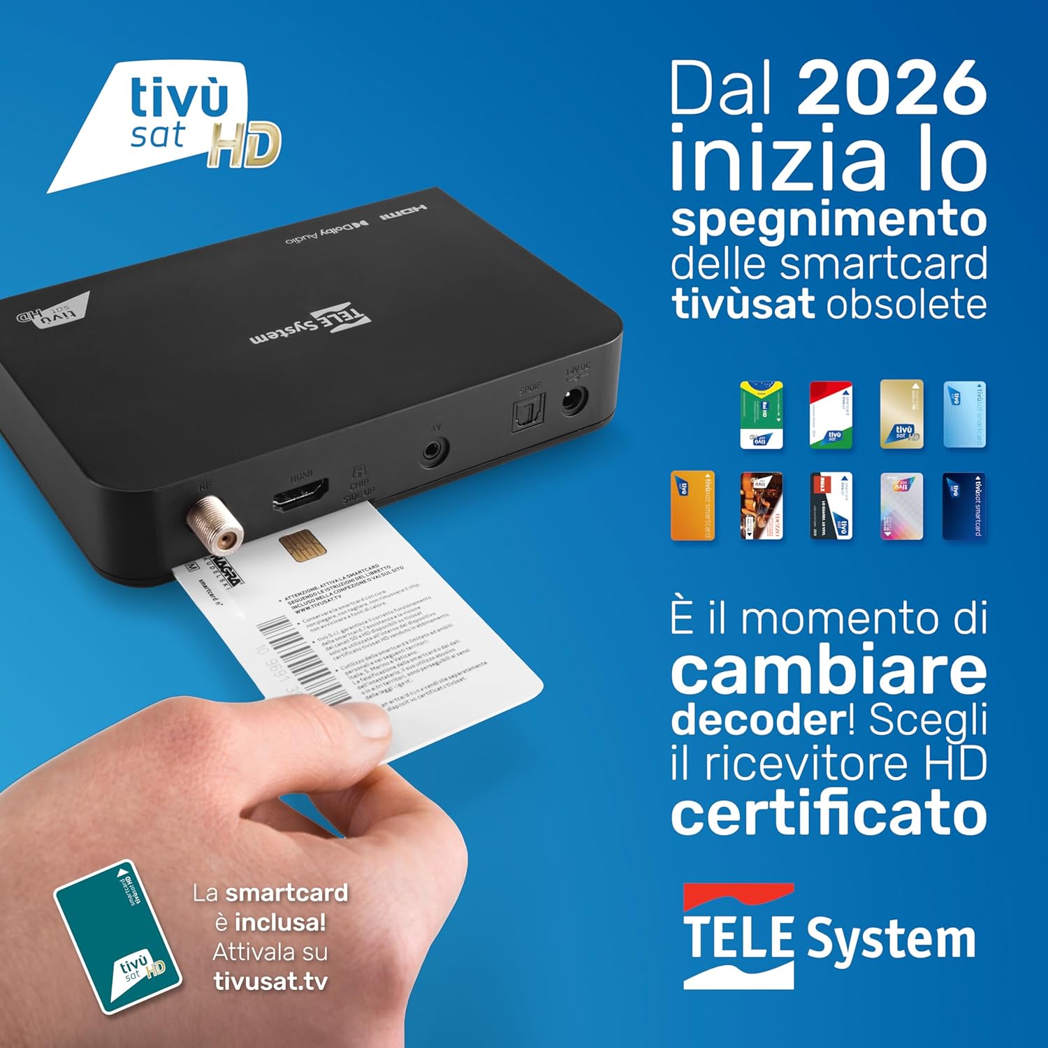 Decoder S2 Tivusat Hd Card Class