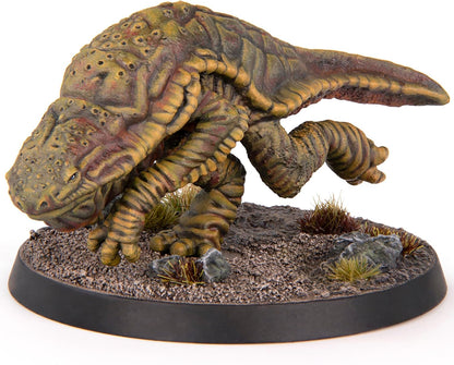 Modiphius Entertainment: Fallout Miniatures: Creatures - Gulpers - 3 Resin Figures & Scenic Bases, Unpainted & Unassembled, Tabletop PRG Set, Licensed