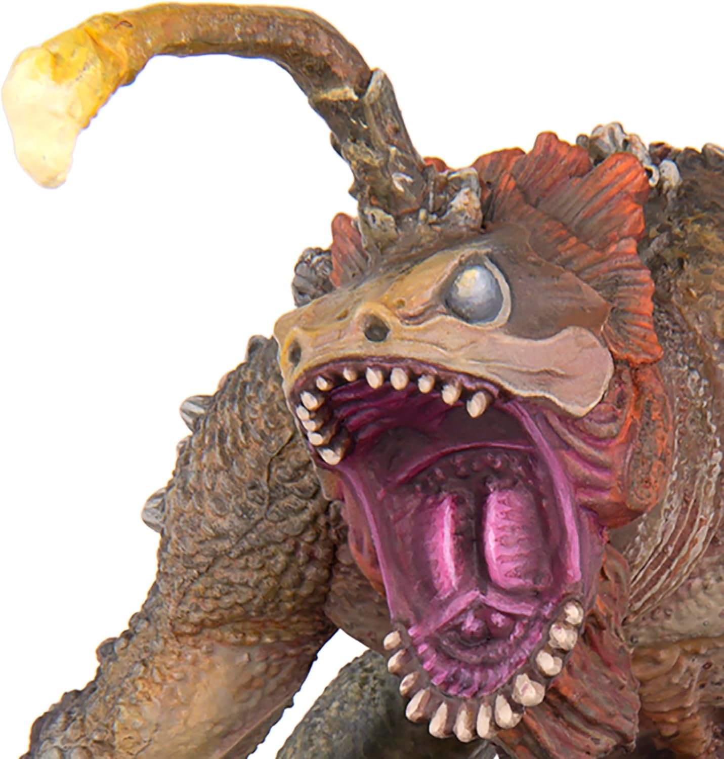 Modiphius Entertainment: Fallout Miniatures: Creatures - Angler - 32mm Resin Figure & 50mm Scenic Base, Unpainted & Unassembled, Tabletop RPG Set