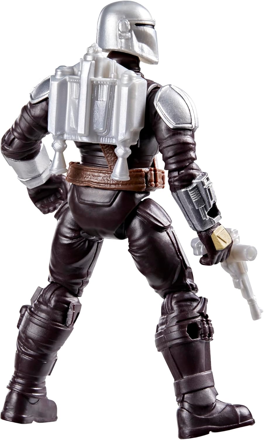 Star Wars ActionVerse The Mandalorian 11-cm Action Figure & Accessories, Reusable Accessory Storage Rack, Toys for Boys & Girls Ages 4+