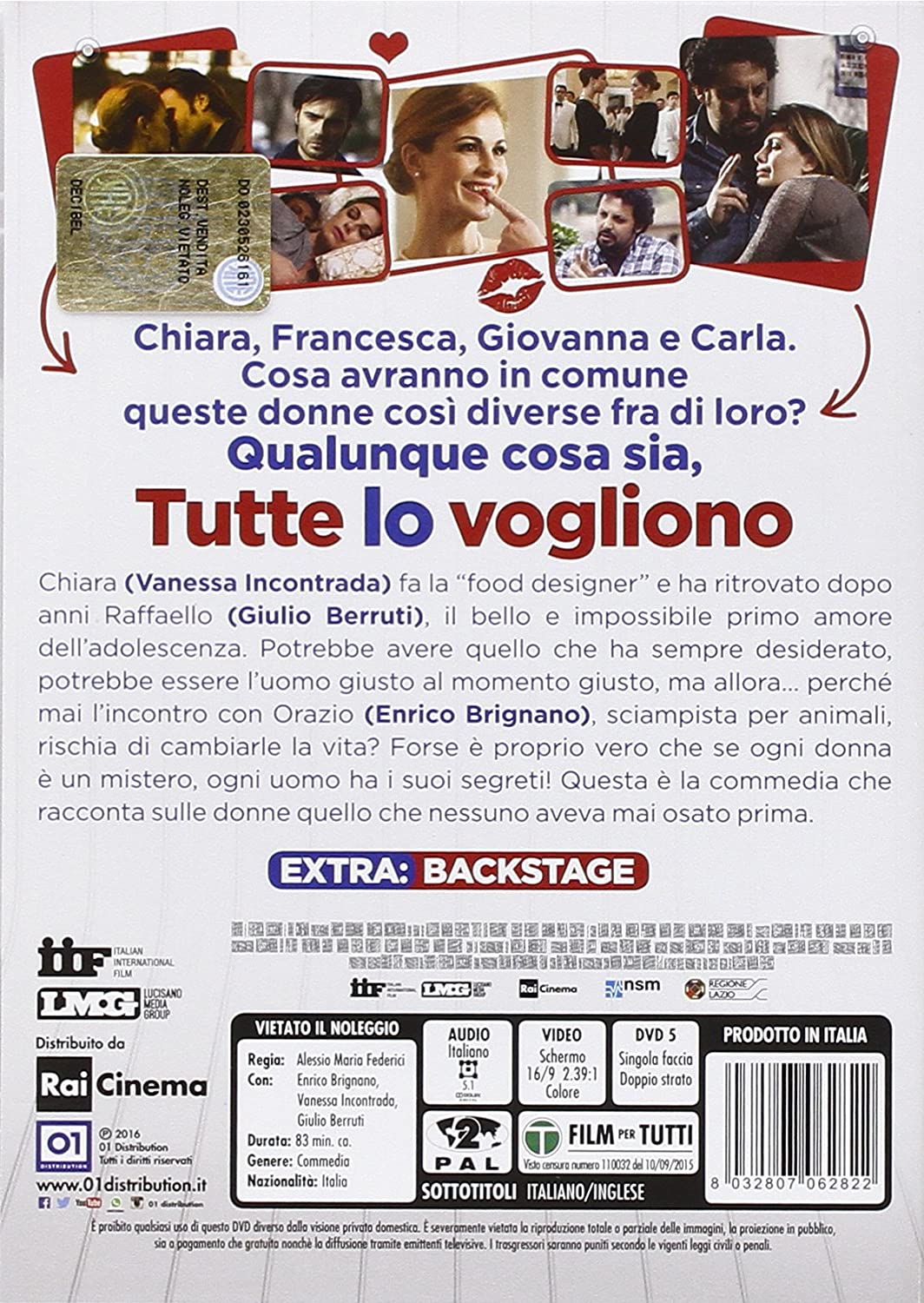 tutte lo vogliono DVD Italian Import