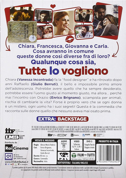 tutte lo vogliono DVD Italian Import