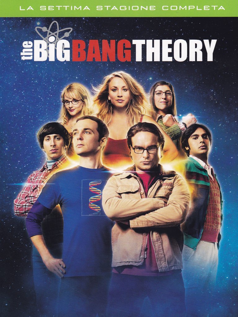 the big bang theory - season 07 (3 dvd) box set dvd Italian Import