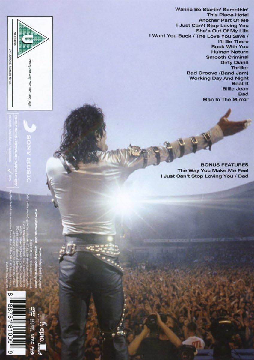 Michael Jackson Live At Wembley July 16, 1988