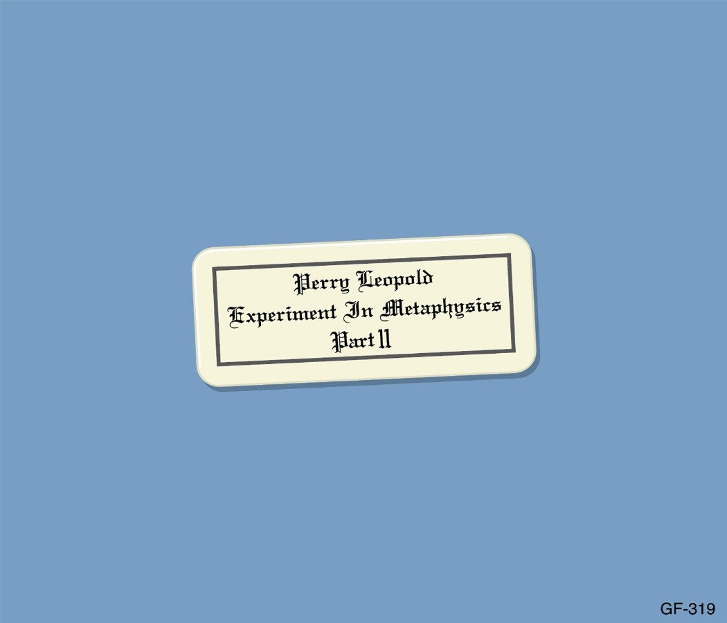Experiment In Metaphysics Part II
