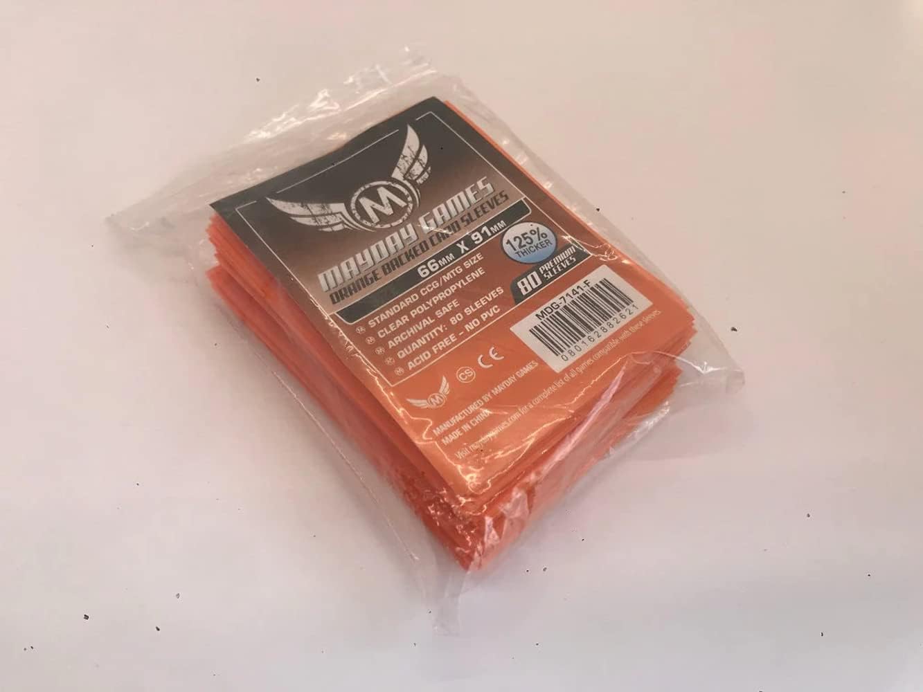 Fundas Standard Premium CCG Naranja (66x91mm) (80