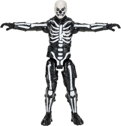 Jazwares Large Fortnite Duo Mode Victory Series Articulated Action Figures With Codes - (Skull Trooper & Scratch 12" 30cm Twin Pack