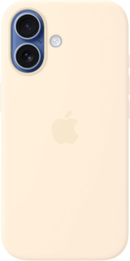 Apple - Back Cover For Mobile Phone - Magsafe Compatibility - Silicone - Vanilla - For Iphone 17