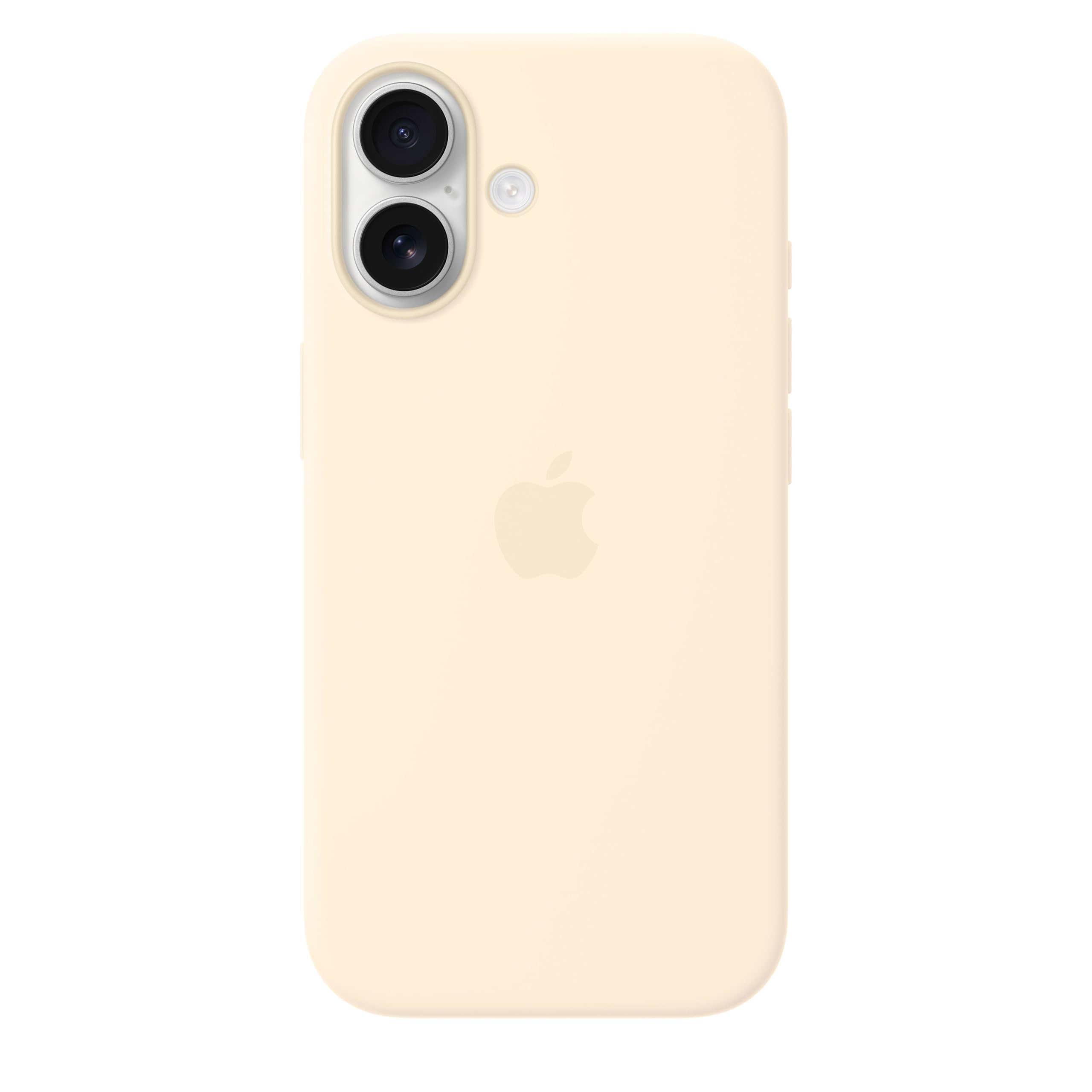 Apple - Back Cover For Mobile Phone - Magsafe Compatibility - Silicone - Vanilla - For Iphone 17