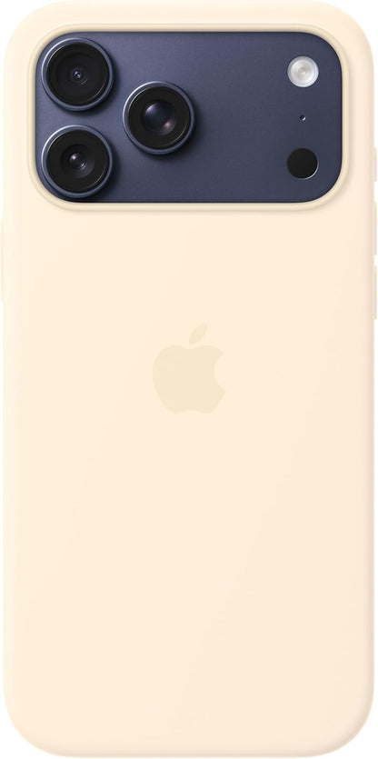 Apple - Back Cover For Mobile Phone - Magsafe Compatibility - Silicone - Vanilla - For Iphone 17 Pro Max
