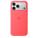 Apple - Back Cover For Mobile Phone - Magsafe Compatibility - Silicone - Bright Guava - For Iphone 17 Pro Max