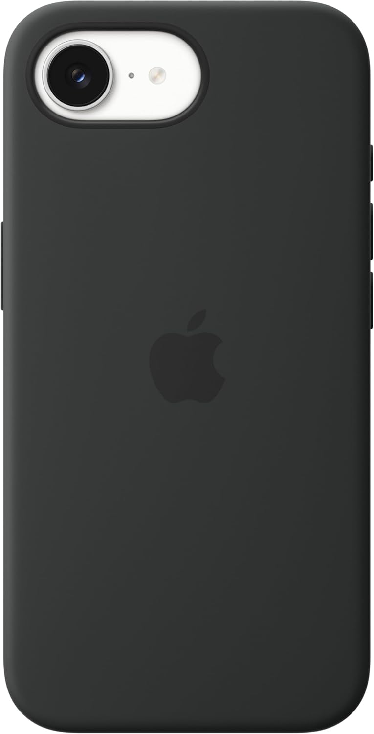 Apple - Back Cover For Mobile Phone - Magsafe Compatibility - Silicone - Black - For Iphone 17E